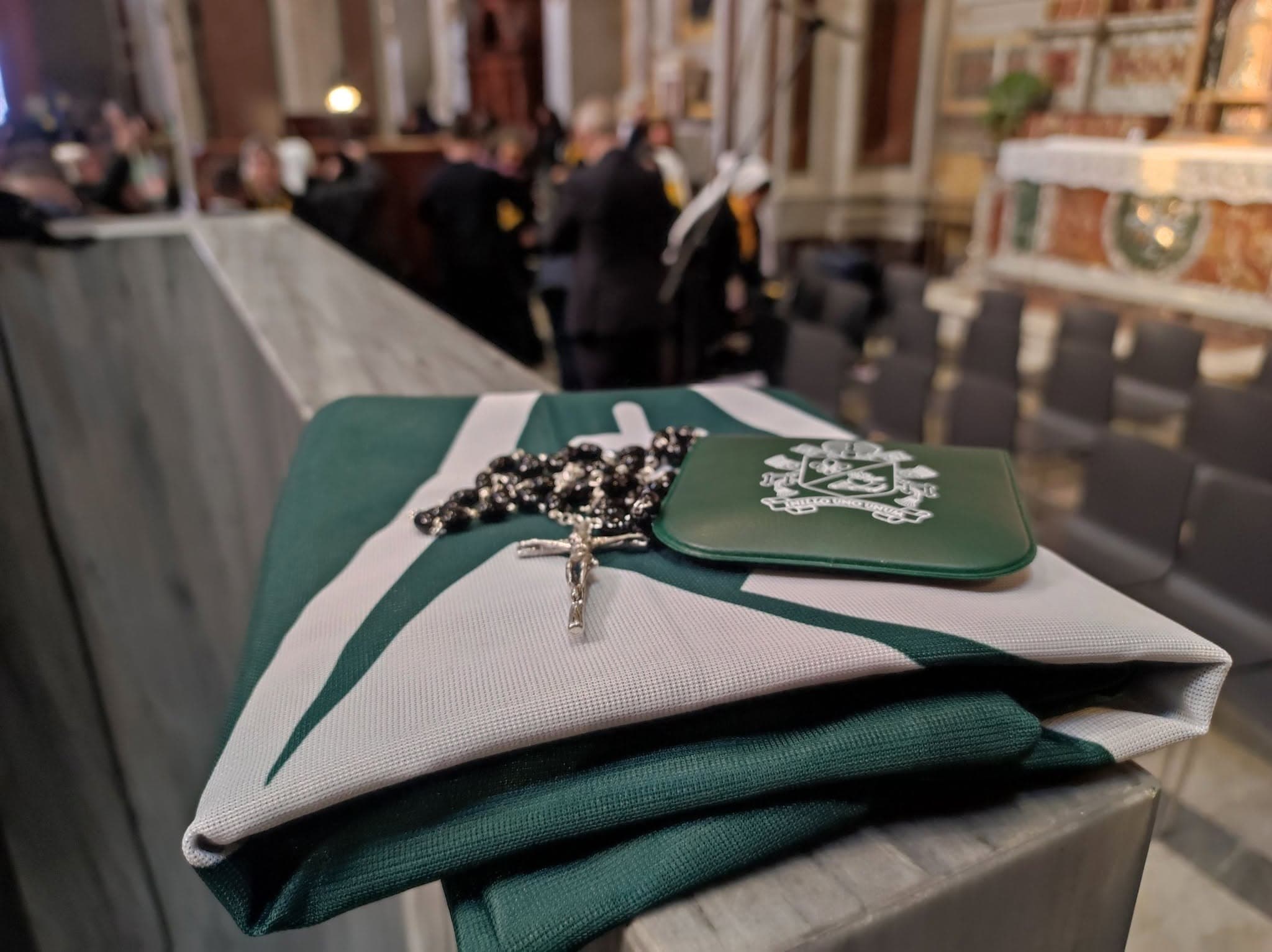 Папа Римський Лев XIV благословив прапор табору "Bosco camp"